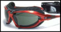 Occhiali con spugna e fascia elastica